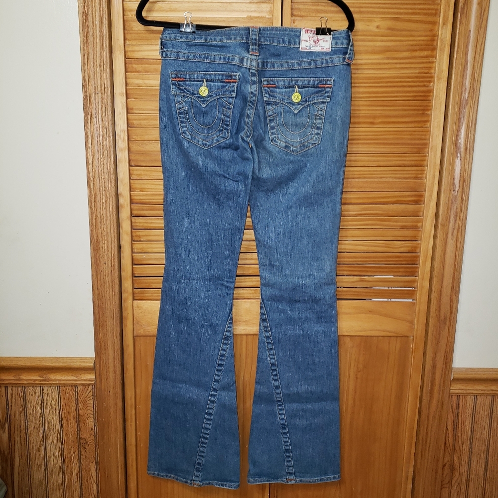 True Religion Twisted Flare Joey Jean Sz:27 - Picture 6 of 9
